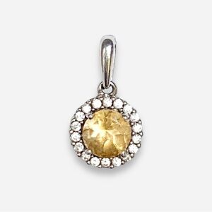 925 Sterling Silver Pendant CZ